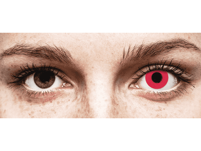 CRAZY LENS - Solid Red - Diarias Graduadas (2 Lentillas)