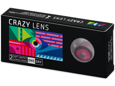 CRAZY LENS - Vampire Queen - Diarias sin graduación (2 Lentillas)