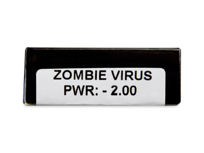 CRAZY LENS - Zombie Virus - Diarias Graduadas (2 Lentillas) - Previsualización de atributos