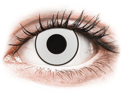 CRAZY LENS - White Black - Diarias Graduadas