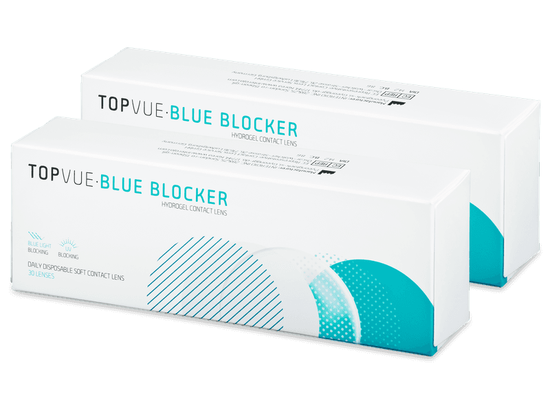 TopVue Blue Blocker (2x 30 lentillas) - Pack ahorro