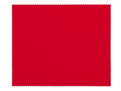 Paño de limpieza para gafas - rojo