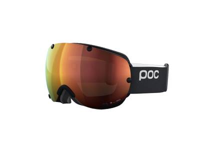 Gafas deportivas POC Lobes Clarity Uranium Black/Spektris Orange