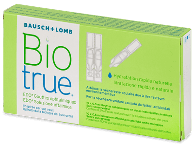 Gotas oculares Biotrue EDO 10x 0,5 ml - Este producto también está disponible en esta variación de empaque