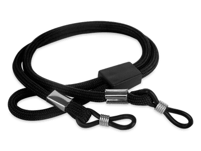 Correa negra para gafas