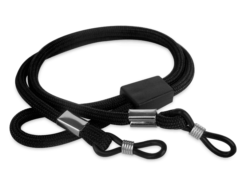 Correa negra para gafas 