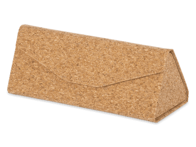 Estuche de corcho para gafas