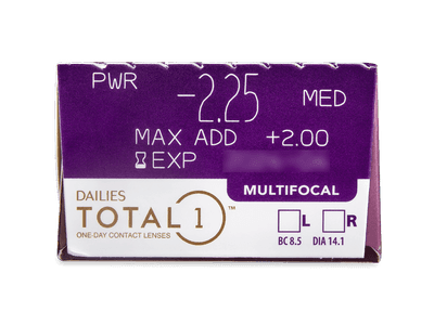 Dailies TOTAL1 Multifocal (30 lentillas) - Previsualización de atributos