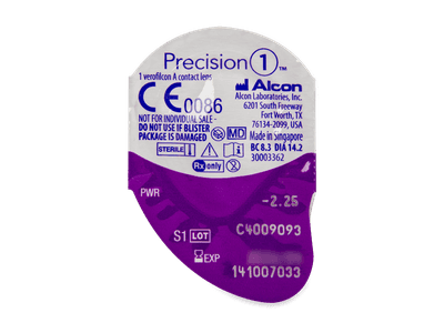 Precision1 (90 Lentillas) - Previsualización del blister