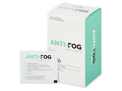 Paños húmedos anti-niebla Crullé 30 pcs