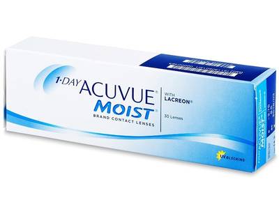 1 Day Acuvue Moist (30 Lentillas) - Lentillas diarias desechables