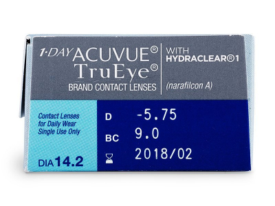 1 Day Acuvue TruEye (30 Lentillas) - Previsualización de atributos