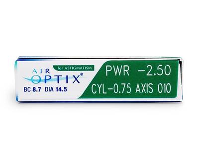 Air Optix for Astigmatism (3 Lentillas) - Previsualización de atributos