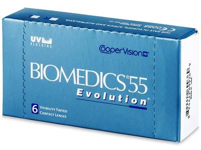 Biomedics 55 Evolution (6 Lentillas) - Diseño antiguo