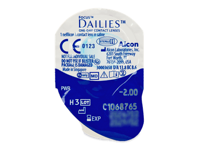 Focus Dailies All Day Comfort (30 Lentillas) - Previsualización del blister