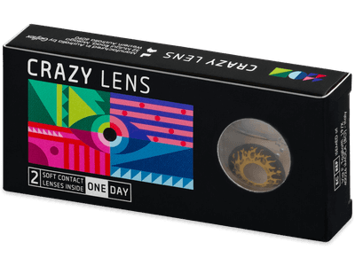 CRAZY LENS - Cheetah - Diarias Graduadas (2 Lentillas)