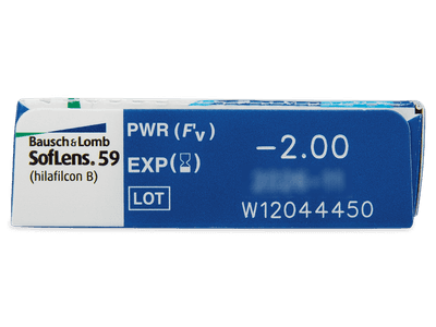 SofLens 59 (6 Lentillas) - Previsualización de atributos