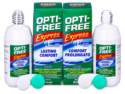 Líquido OPTI-FREE Express 2 x 355 ml  - Diseño antiguo