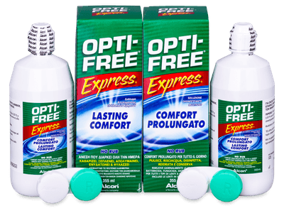 Líquido OPTI-FREE Express 2 x 355 ml - Diseño antiguo