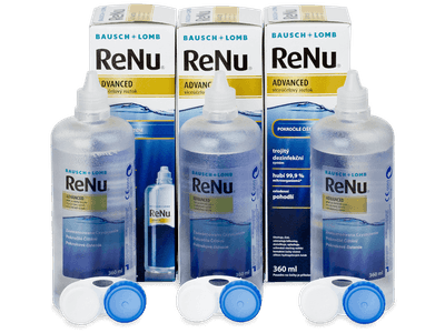 Líquido ReNu Advanced 3x 360 ml