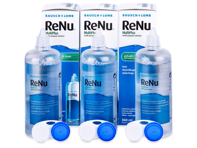 Líquido ReNu MultiPlus 3 x 360 ml - Diseño antiguo