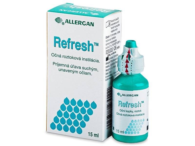 Refresh Gotas Lagrimas artificiales, paquete de 2, 15ml c/u