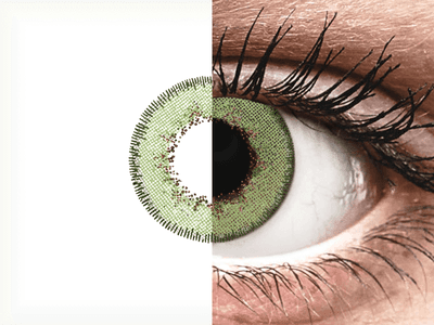 TopVue Daily Color - Green - Diarias graduadas (2 Lentillas)