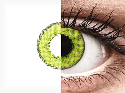 TopVue Daily Color - Fresh Green - Diarias graduadas (2 Lentillas)