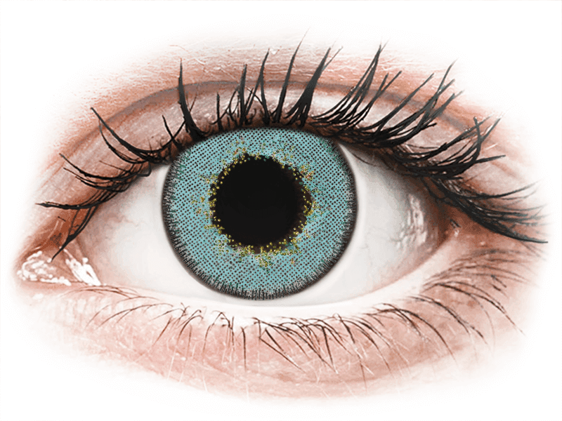 TopVue Daily Color - Blue - Diarias sin graduación (2 Lentillas) - Lentillas de colores