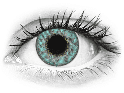 TopVue Daily Color - Turquoise - Diarias sin graduación (2 Lentillas)