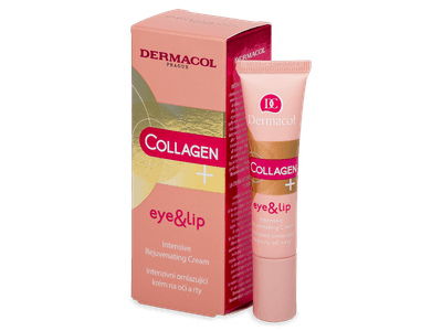Crema rejuvenecedora para ojos y labios Dermacol Collagen+ 15 ml