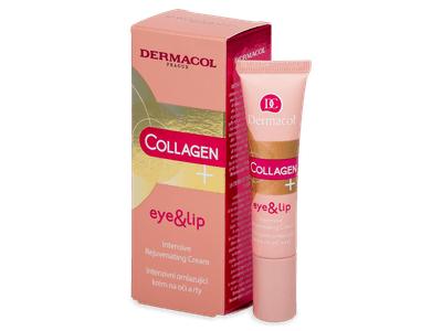 Crema rejuvenecedora para ojos y labios Dermacol Collagen+ 15 ml 