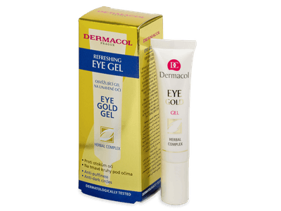 Gel ocular Dermacol Eye Gold para ojos cansados 15 ml 