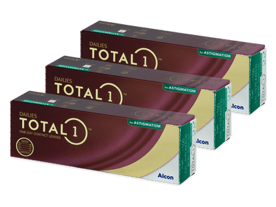 Dailies TOTAL1 for Astigmatism (90 lentillas) - Lentillas tóricas