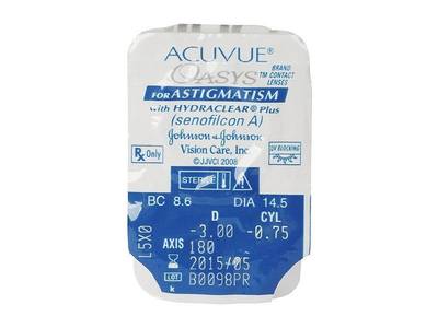 Acuvue Oasys for Astigmatism (6 Lentillas) - Previsualización del blister