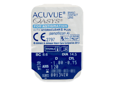 Acuvue Oasys for Astigmatism (6 Lentillas) - Previsualización del blister