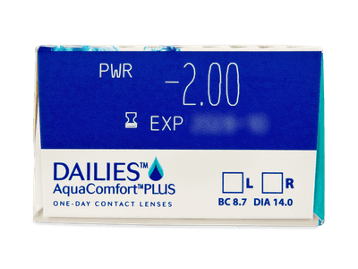 Dailies AquaComfort Plus (30 Lentillas) - Previsualización de atributos