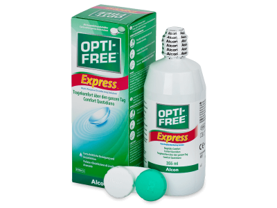 Líquido OPTI-FREE Express 355 ml  - líquido de limpieza