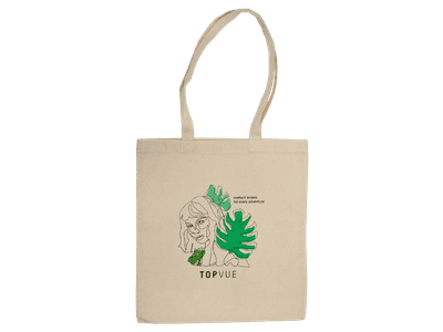 Bolsa ECO de algodón TopVue - Panama