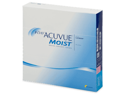 1 Day Acuvue Moist (90 Lentillas) - Lentillas diarias desechables