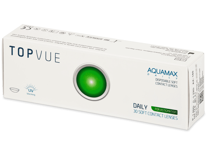 TopVue Daily for Astigmatism (30 lentillas) - Lentillas tóricas