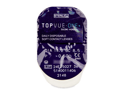 TopVue One+ (5 lentillas) - Previsualización del blister