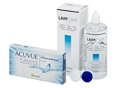 Acuvue Oasys (6 lentillas) + Laim Care 400 ml