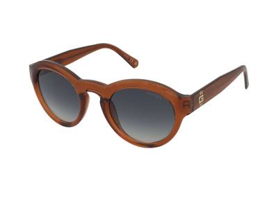 Gafas De Sol GUESS Eyewear - Modelo GF6136, Montura Plateada De Metal, Cristales Grises, Protección UVA/UVB