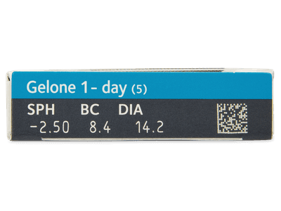 Gelone 1-day (5 lentillas) - Previsualización de atributos