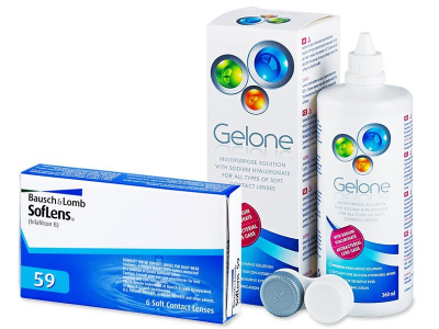 SofLens 59 (6 Lentillas) + Líquido Gelone 360 ml