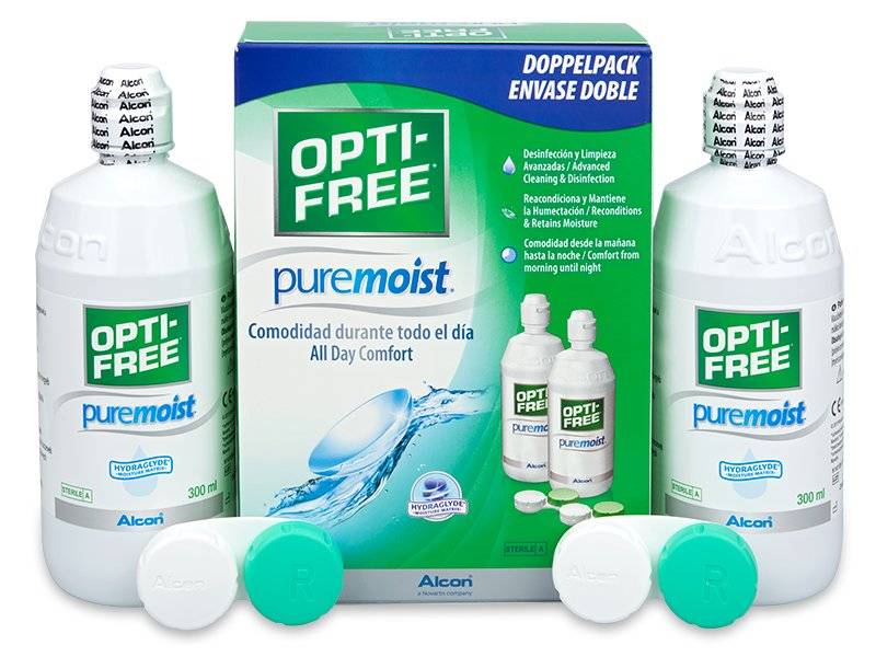Liquido para lentes opti free deals