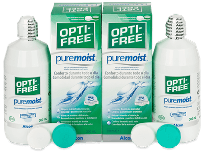 Líquido OPTI-FREE PureMoist 2 x 300 ml