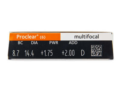 Proclear Multifocal (6 Lentillas) - Previsualización de atributos
